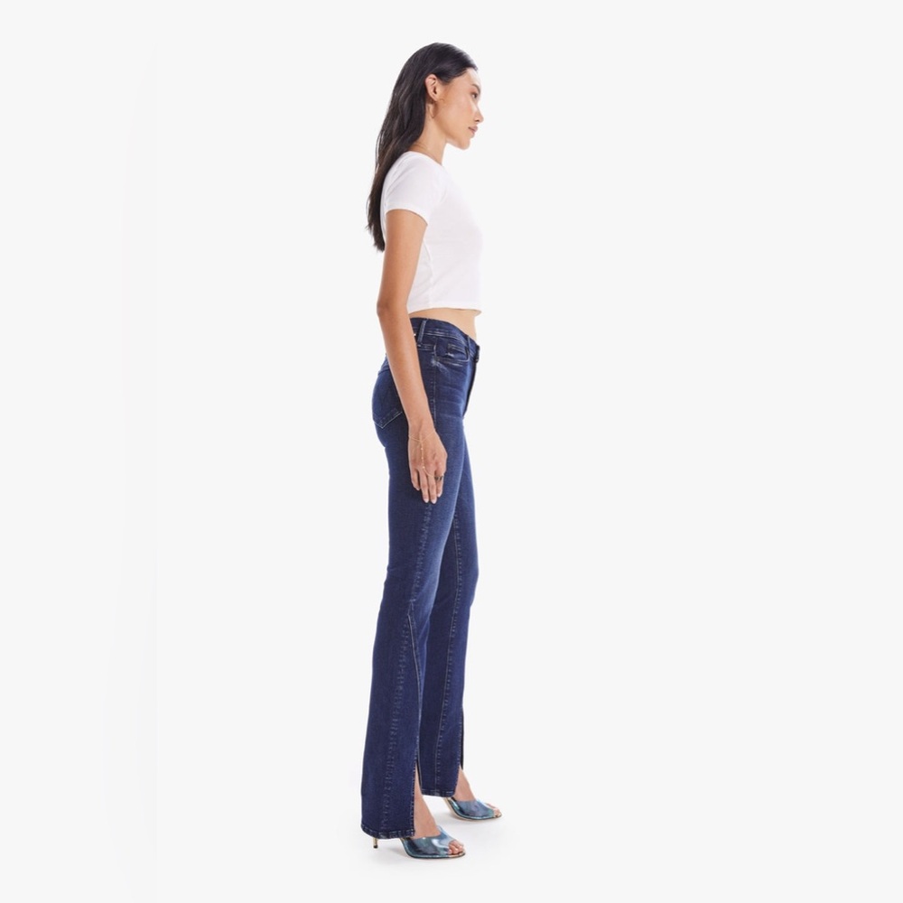 MOTHER Dark Blue Women Jeans - Picture 4 of 14